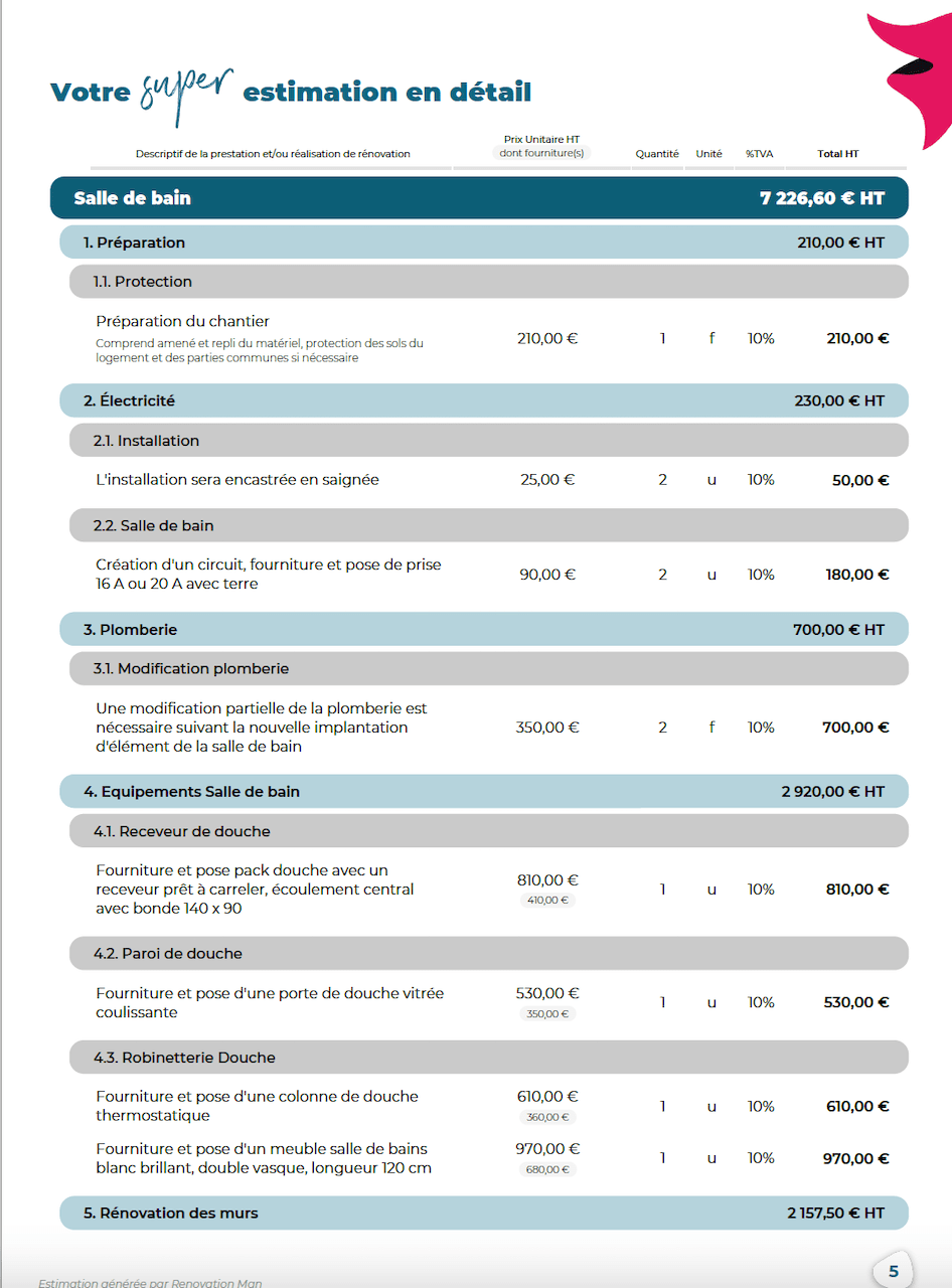 obtenez facilement un devis personnalisé pour la rénovation ou l'installation de votre salle de bain à paris. comparez les prix et services de professionnels qualifiés pour concrétiser votre projet au meilleur coût.