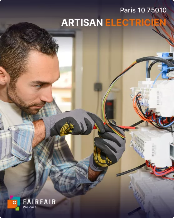 besoin d'un électricien à paris 10 ? nos experts interviennent rapidement pour tous vos dépannages, installations et mises aux normes électriques dans le 10ème arrondissement. service fiable et devis gratuit.