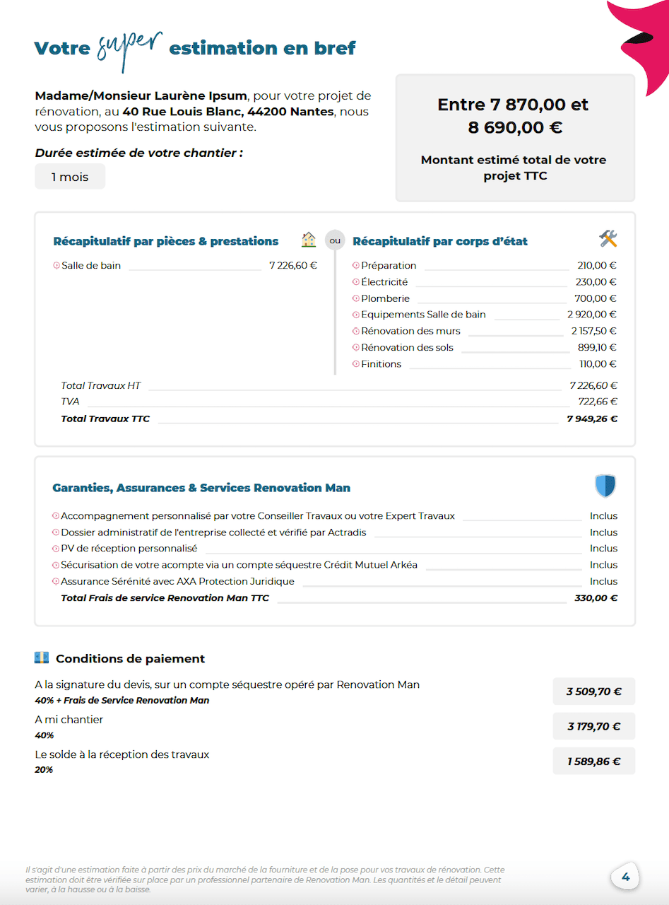 obtenez rapidement un devis personnalis&eacute; pour la r&eacute;novation ou la cr&eacute;ation de votre salle de bain. comparez les prix, trouvez des artisans qualifi&eacute;s et personnalisez votre projet selon vos besoins et votre budget.