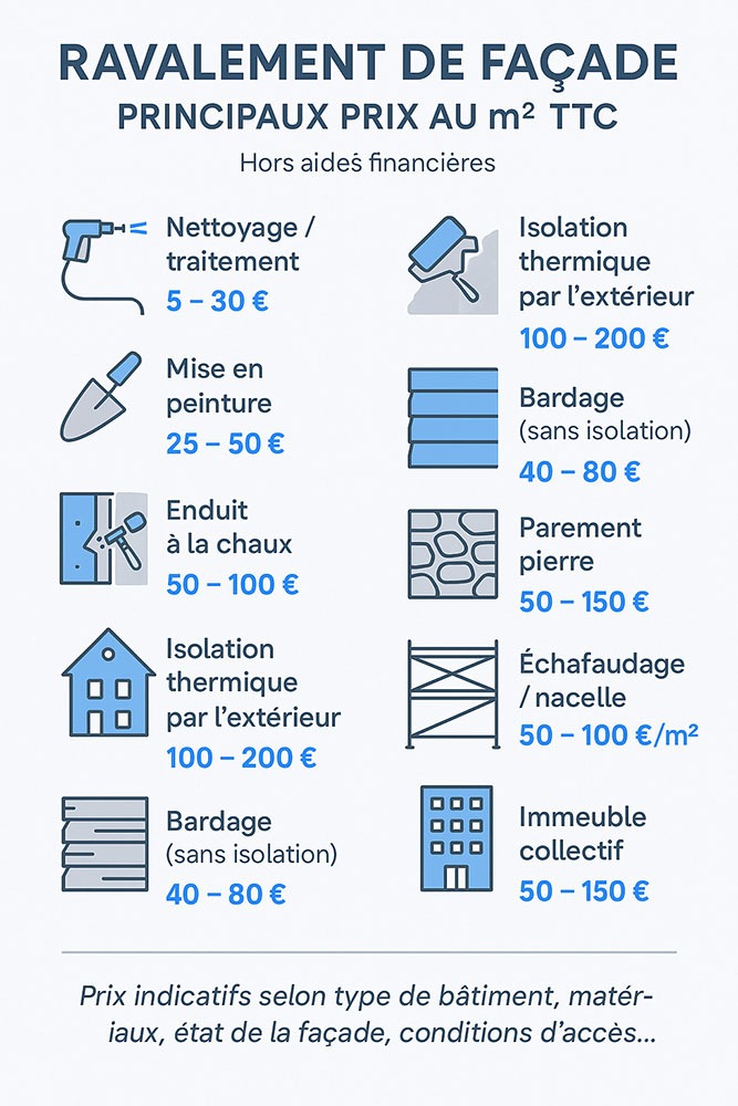 obtenez une estimation claire du prix pour un ravalement de façade à paris 75010. découvrez les tarifs, les facteurs qui influencent le coût et des conseils pour votre projet de rénovation.